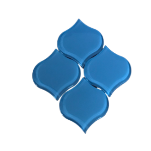 Glass Coaster Blue