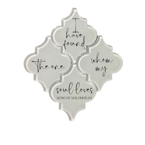 Glass Coaster My Soul Loves