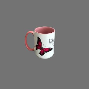 Refuse to be Basic Pink Mug 15 oz