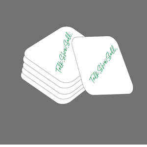 Talk.Show.Sell. Coasters