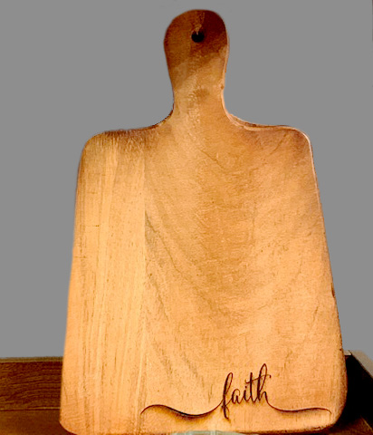 Faith Cutting Board