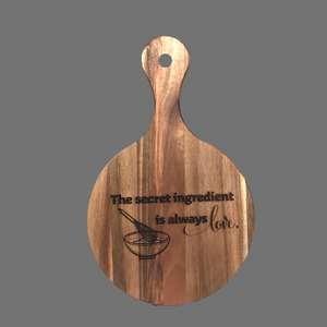 Acacia Secret Ingredient Cutting Board