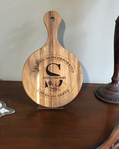 Loves to Serve Acacia Cutting Board