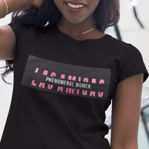 Las Amigas Incorporated Phenomenal Women Serve T-shirt