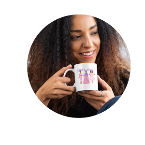 Las Amigas Incorporated Sistahood Seasoned Mug
