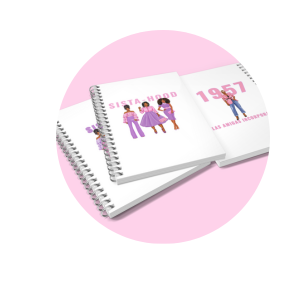 Las Amigas Incorporated Sistahood Notebooks Lined