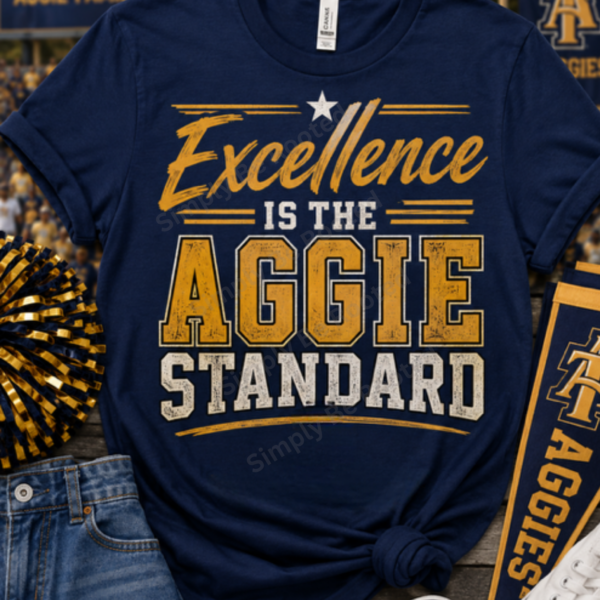 Aggie Unisex Tee - Excellence is the Aggie Standard